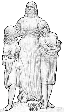 Boudicca with daughters